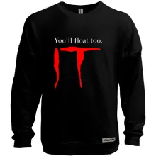 Світшот без начосу You`ll float too "воно"